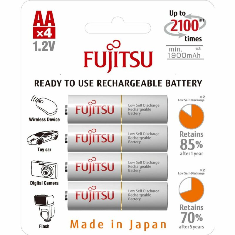 Fujitsu baterije AA white HR-3UTCEU (4B)