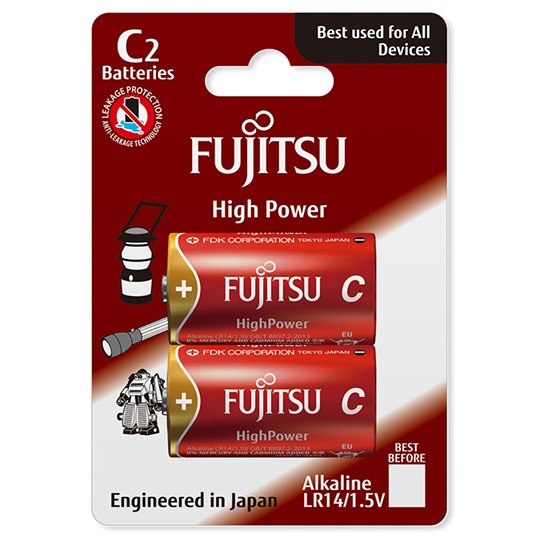 Fujitsu Alk.baterije LR14(2B)FH