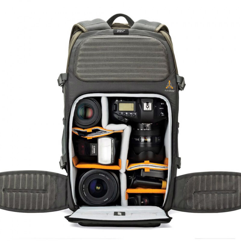 LOWEPRO ruksak Flipside Trek BP 450 AW (sivo/crno/zeleni) - Slika 4