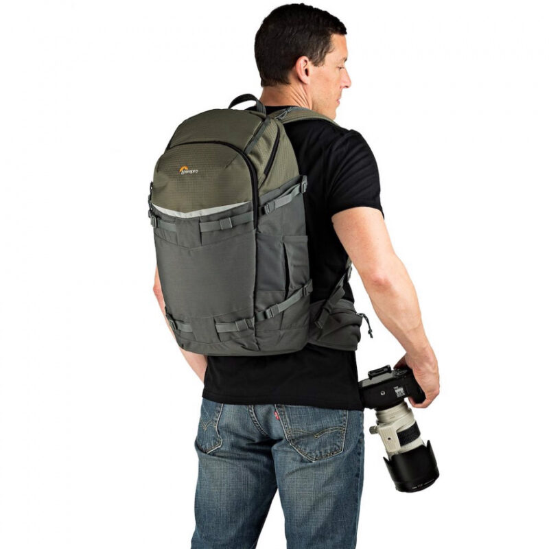LOWEPRO ruksak Flipside Trek BP 450 AW (sivo/crno/zeleni) - Slika 3