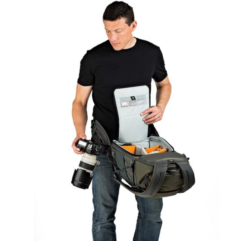 LOWEPRO ruksak Flipside Trek BP 450 AW (sivo/crno/zeleni) - Slika 2