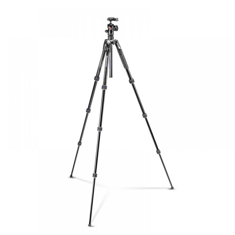 MANFROTTO stativ Befree MKBFRLA4BK-BH ADV AL LEV BLK KIT BH - Slika 6
