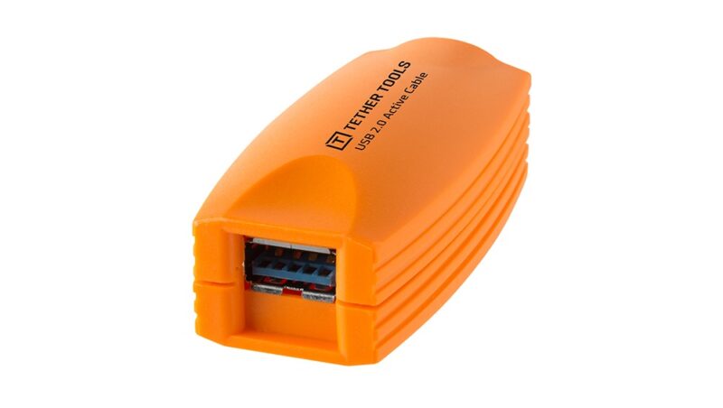 Tether Tools TetherPro USB 2.0 to USB Female Active Extension, 16' (5m), ORG - Slika 4