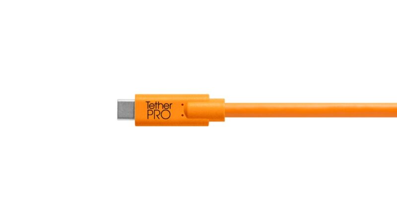 Tether Tools TetherPro USB-C to 2.0 Mini-B 5-Pin, 15' (4.6m) ORG - Slika 3