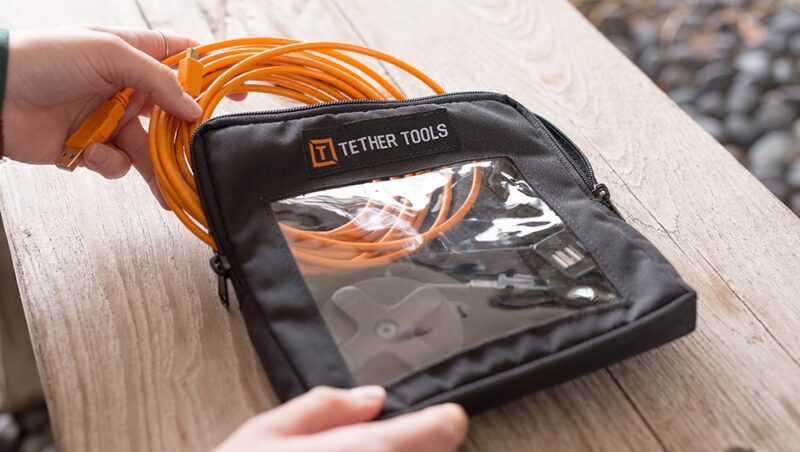 Tether Tools Tether Pro Cable Organization Case - STD (8"x8"x2") - Slika 6