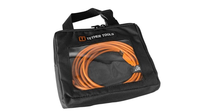 Tether Tools Tether Pro Cable Organization Case - STD (8"x8"x2")