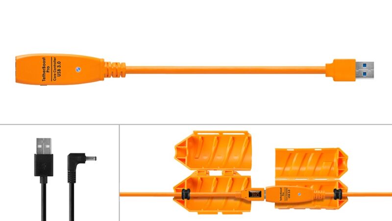 Tether Tools TetherBoost Pro - Orange (universal power) - Slika 3