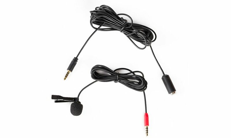 SARAMONIC SR-LMX1+ 3,5mm TRRS Lavalier bubica mikrofon + produžni TRRS kabel 4m - Slika 2
