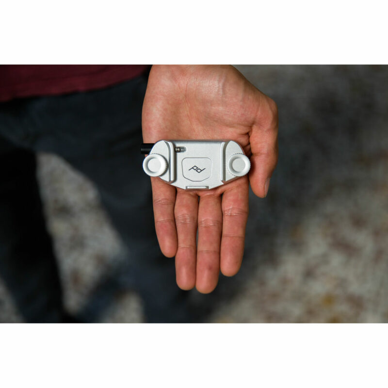 Peak Design Capture Clip V3 Silver - Slika 3