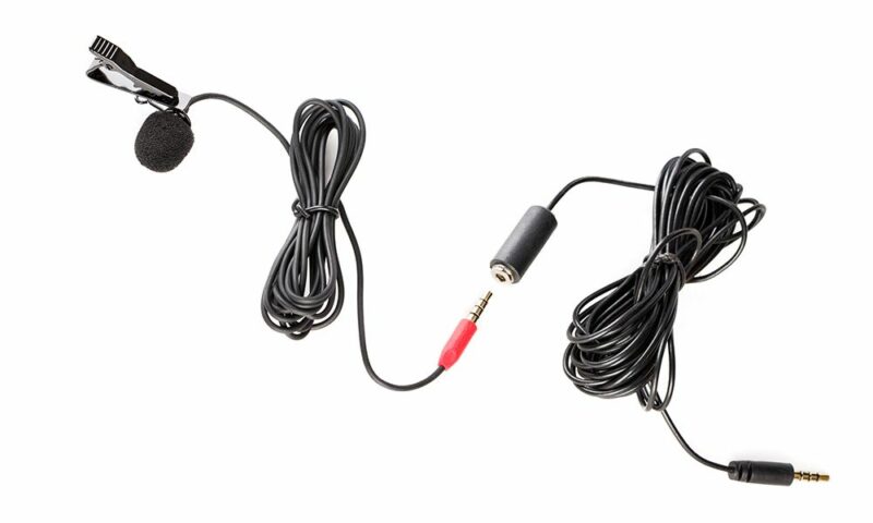 SARAMONIC SR-LMX1+ 3,5mm TRRS Lavalier bubica mikrofon + produžni TRRS kabel 4m - Slika 5
