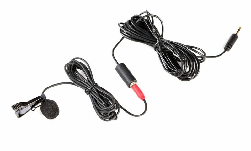 SARAMONIC SR-LMX1+ 3,5mm TRRS Lavalier bubica mikrofon + produžni TRRS kabel 4m - Slika 4