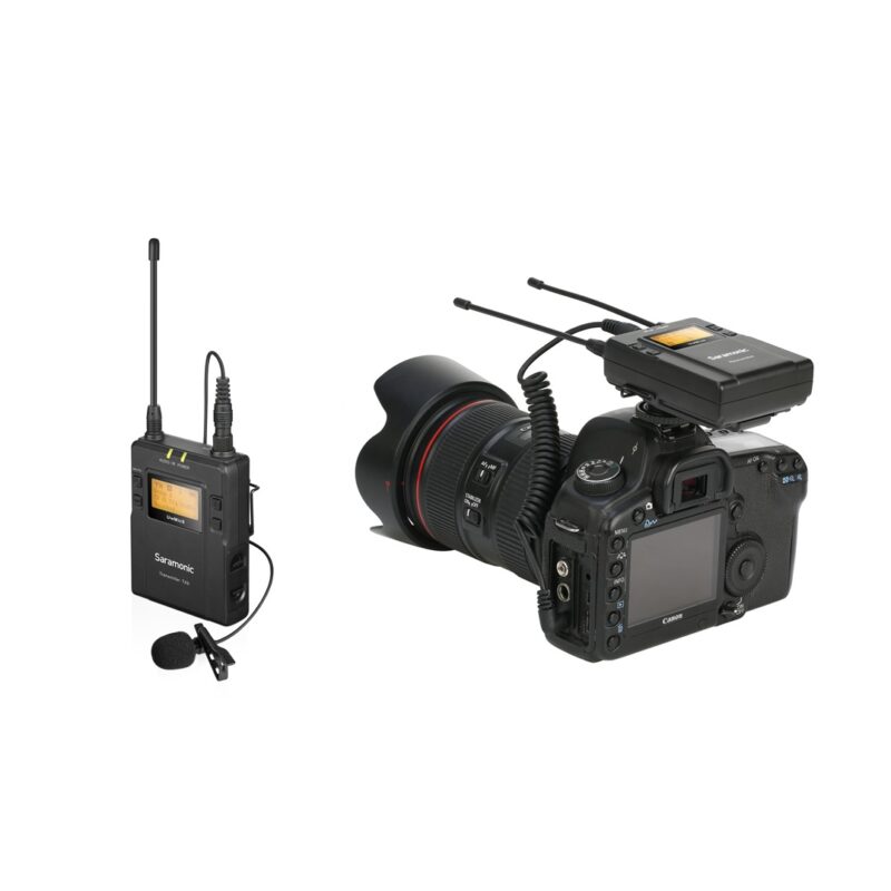 SARAMONIC UwMic9 Kit1 3.5mm UHF Wireless Lavalier bubica mikrofon (1xRX9, 1xTX9) - Slika 2
