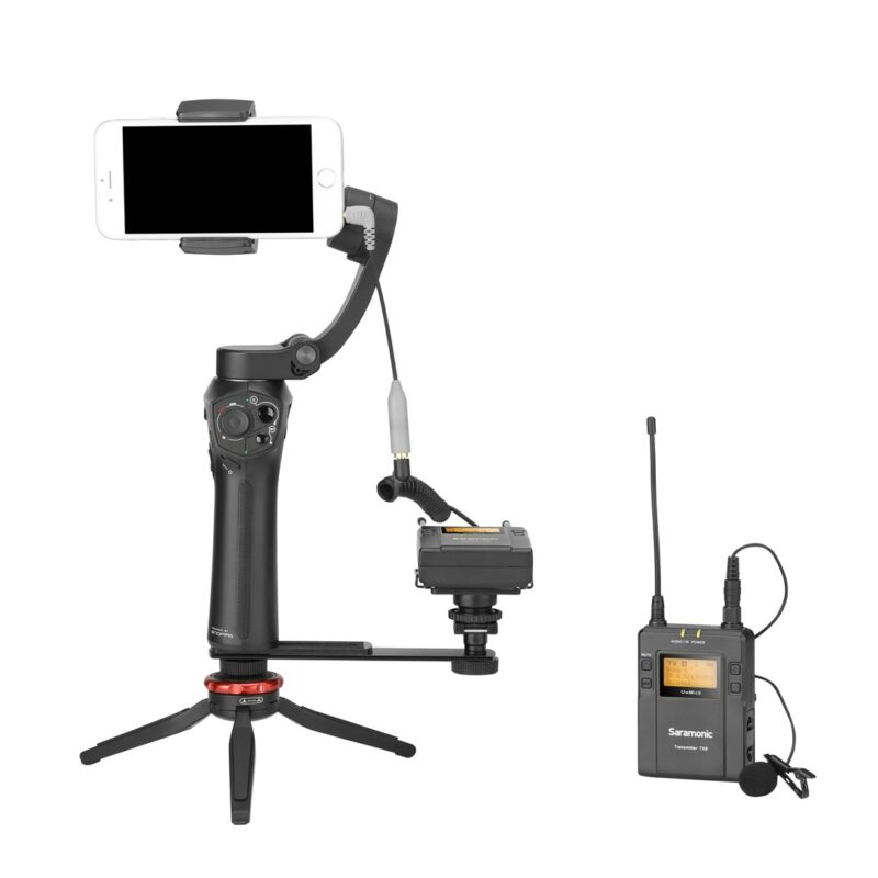 SARAMONIC UwMic9 Kit1 3.5mm UHF Wireless Lavalier bubica mikrofon (1xRX9, 1xTX9) - Slika 3