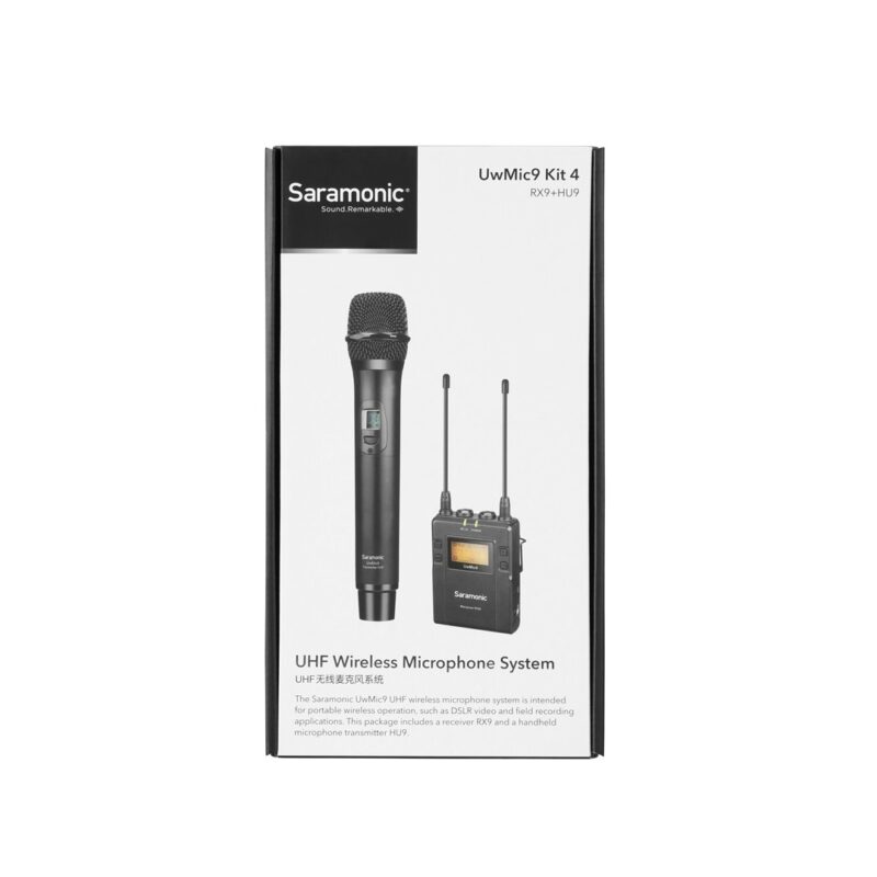 SARAMONIC UwMic9 Kit4 3.5mm UHF Wireless ručni mikrofon (1xRX9, 1xTXHU9)