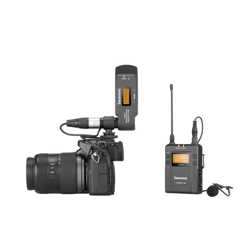 SARAMONIC UwMic9 Kit7 XLR UHF Wireless ručni mikrofon (1xRXXLR9, 1xTX9) - Slika 2