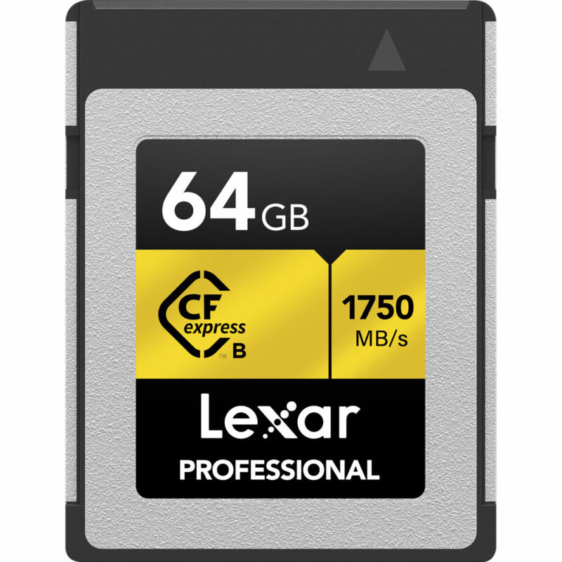 LEXAR kartica CFexpress Type B Gold 64GB (1750MB/s read, 1000MB/s write)