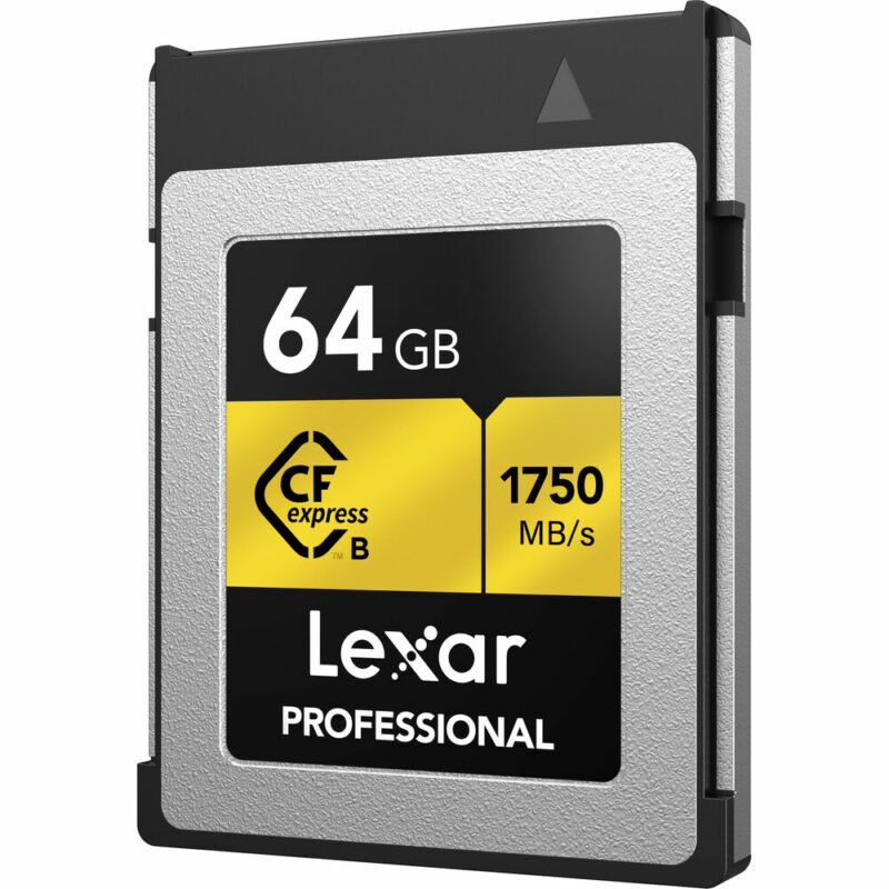 LEXAR kartica CFexpress Type B Gold 64GB (1750MB/s read, 1000MB/s write) - Slika 2