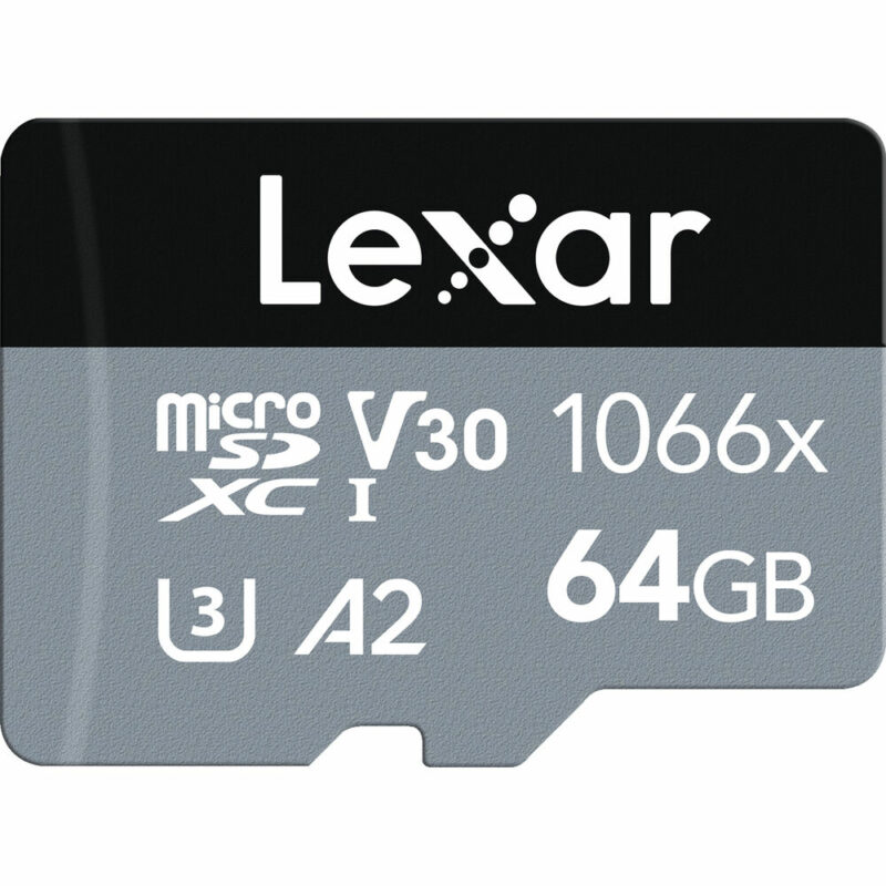 LEXAR kartica SD micro Silver 64GB SDXC 1066x UHS-I
