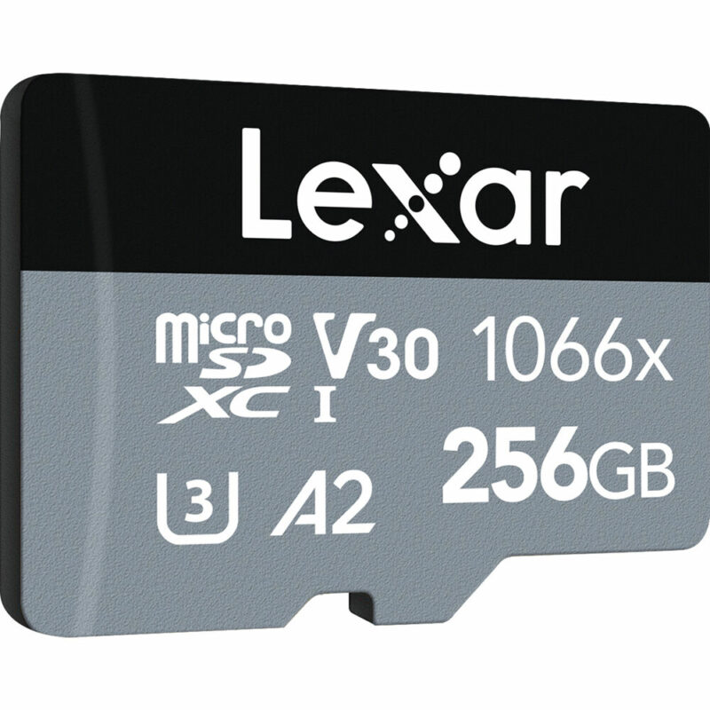 Lexar SD micro 256GB SDXC 1066x UHS-I, 160MB/s read 120MB/s write C10 A2 V30 U3 - Slika 2