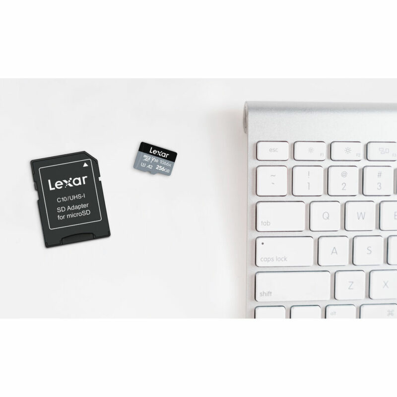 Lexar SD micro 256GB SDXC 1066x UHS-I, 160MB/s read 120MB/s write C10 A2 V30 U3 - Slika 4
