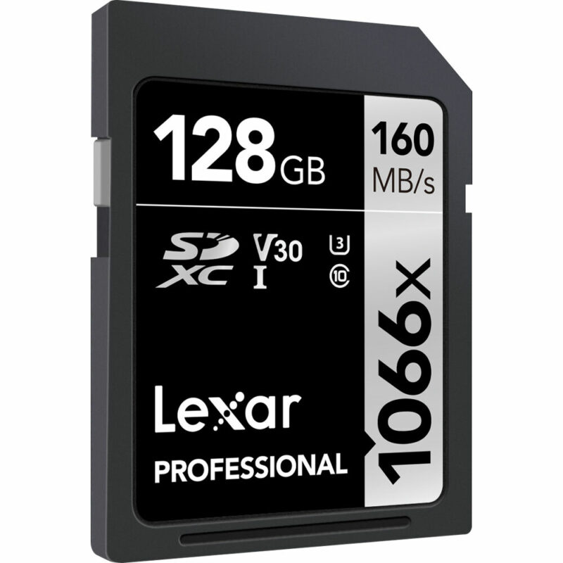Lexar SD 128GB 1066x SDXC UHS-I cards, 160MB/s read 120MB/s write C10 V30 U3 - Slika 2