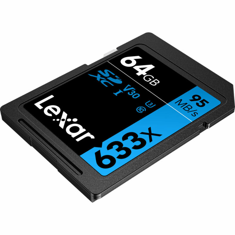 Lexar SD 64GB 633x SDHC UHS-I cards,  95MB/s read 45MB/s write C10 V10 U3 - Slika 4