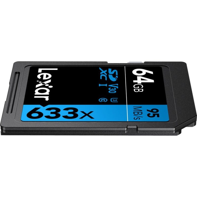 Lexar SD 64GB 633x SDHC UHS-I cards,  95MB/s read 45MB/s write C10 V10 U3 - Slika 5