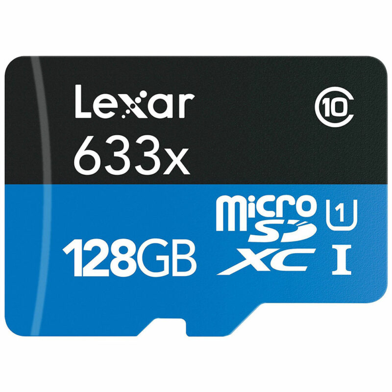Lexar SD micro 128GB SDHC 633x UHS-I, 100MB/s read 45MB/s write C10 A1 V30 U3 - Slika 2