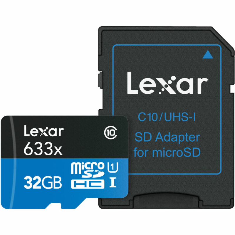 Lexar SD micro 32GB SDHC 633x UHS-I, 100MB/s read 20MB/s write C10 A1 V10 U1 - Slika 2