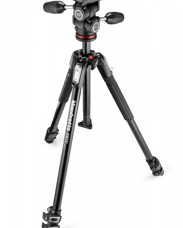 MANFROTTO stativ 190 MK190X Alu Tripod W 804 MK II