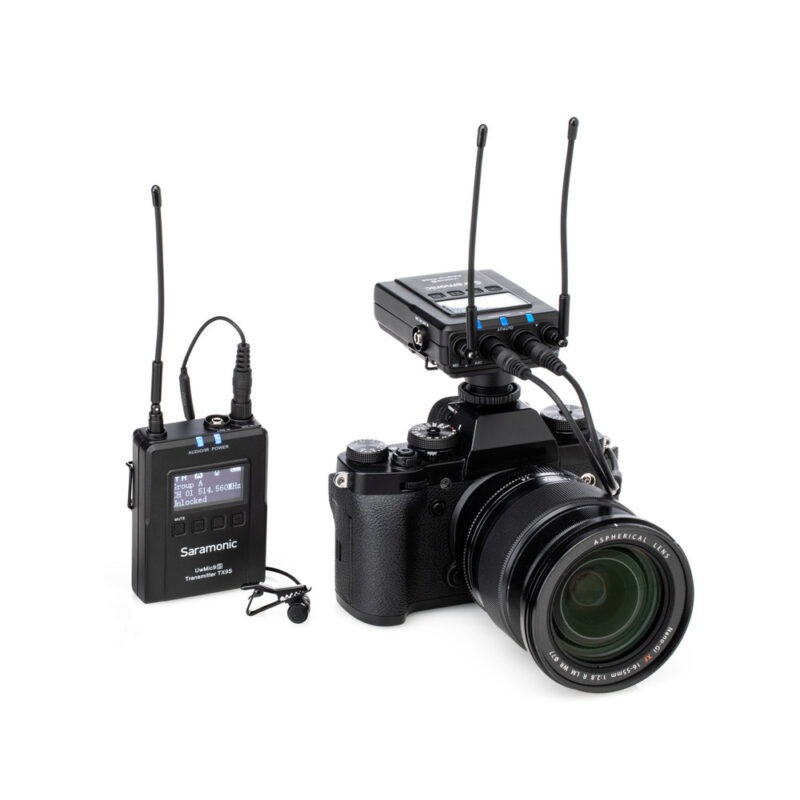SARAMONIC UwMic9S Kit1 3.5mm/XLR UHF Wireless Lav. bubica mikrofon (1xRX9S, 1xTX - Slika 9