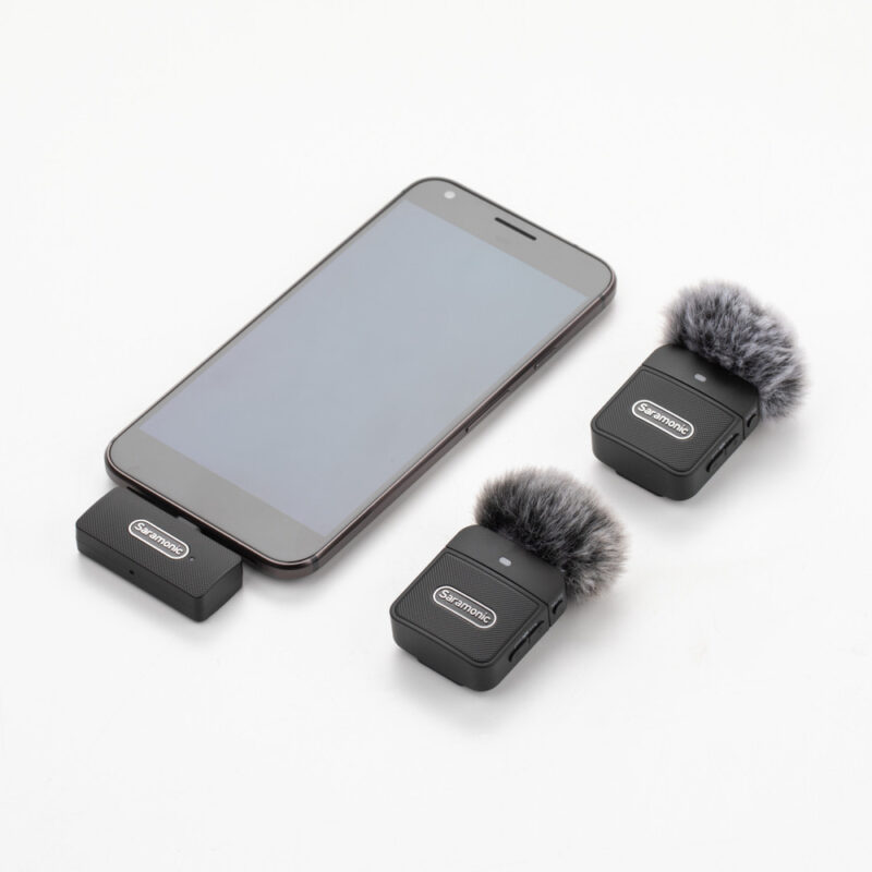 SARAMONIC Blink 100 B6 bežićni mikrofon Type-C (1xRXUC, 2xTX) - Slika 5