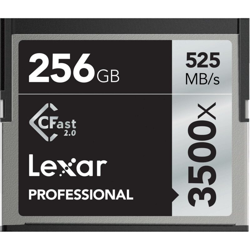 LEXAR kartica CFast 256GB 3500x (525MB/s read, 445MB/s write) - Slika 2