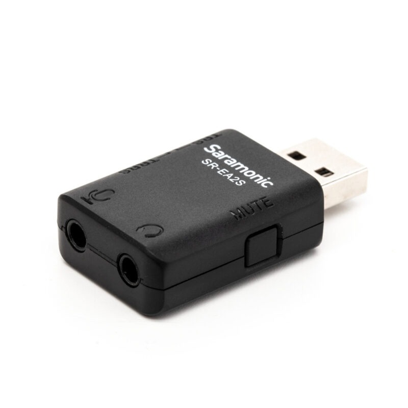 SARAMONIC SR-EA2S USB-A to 3.5mm TRS/TRRS Audio & Mic Adapter - Slika 4