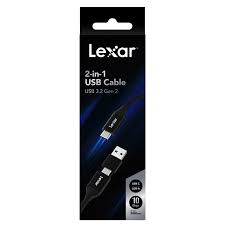 LEXAR kabel 2-in-1 USB 3.2 Gen 2 / Type-C