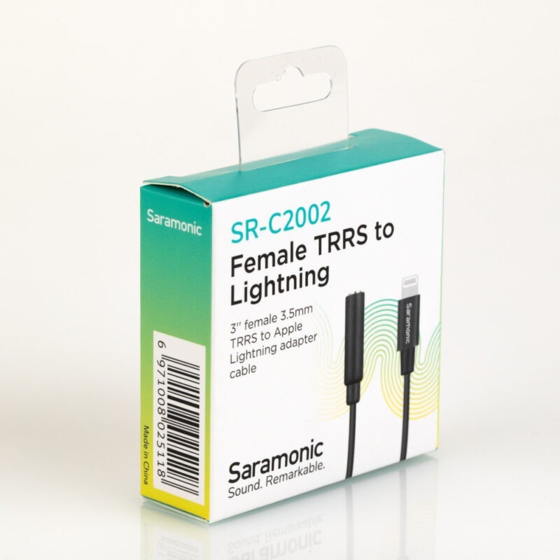 SARAMONIC SR-C2002 audio adapter cable (Lightning) - Slika 5