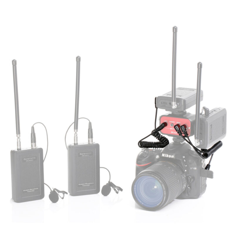 SARAMONIC SR-CS350 2 kom kutni 3.5mm TRS M/M kabel za Wireless, Mic, Mixers - Slika 3