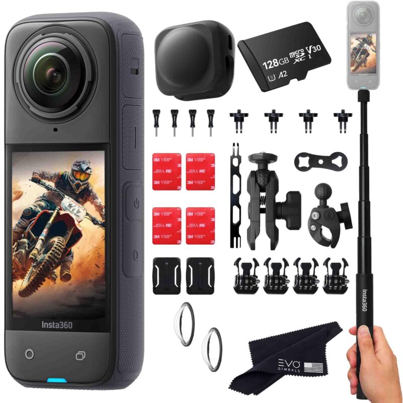 Insta360 X4 Motorcycle Bundle