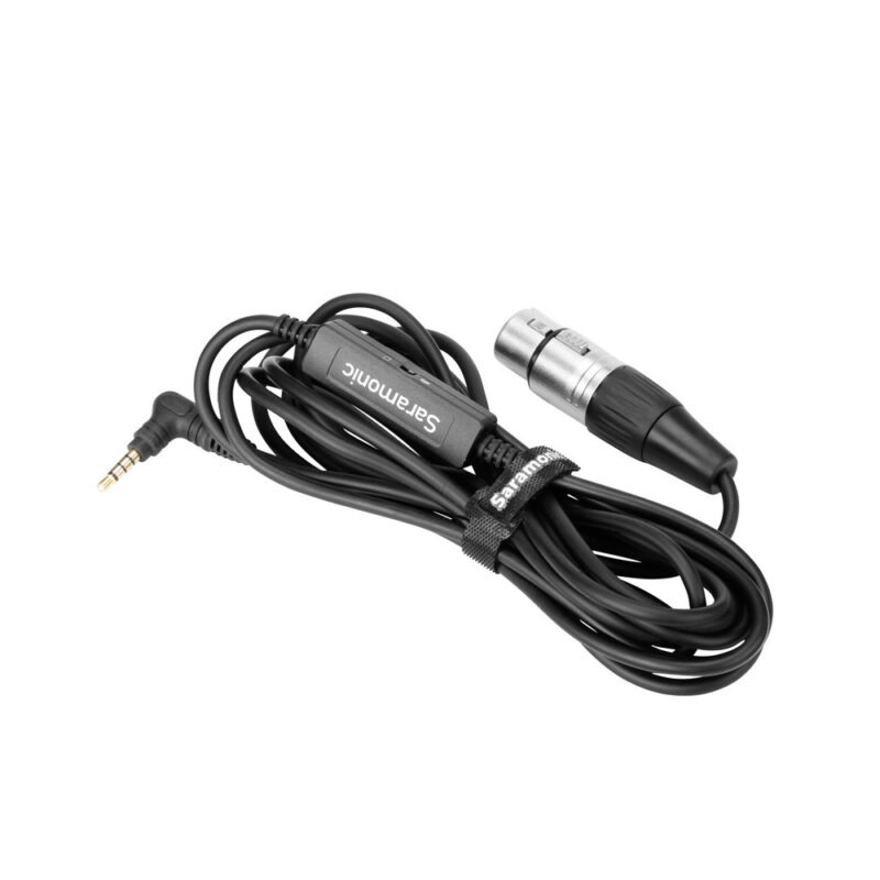 SARAMONIC SR-XLR35 Female XLR to 3.5mm Output Cable for Smartphone and Camera - Slika 2
