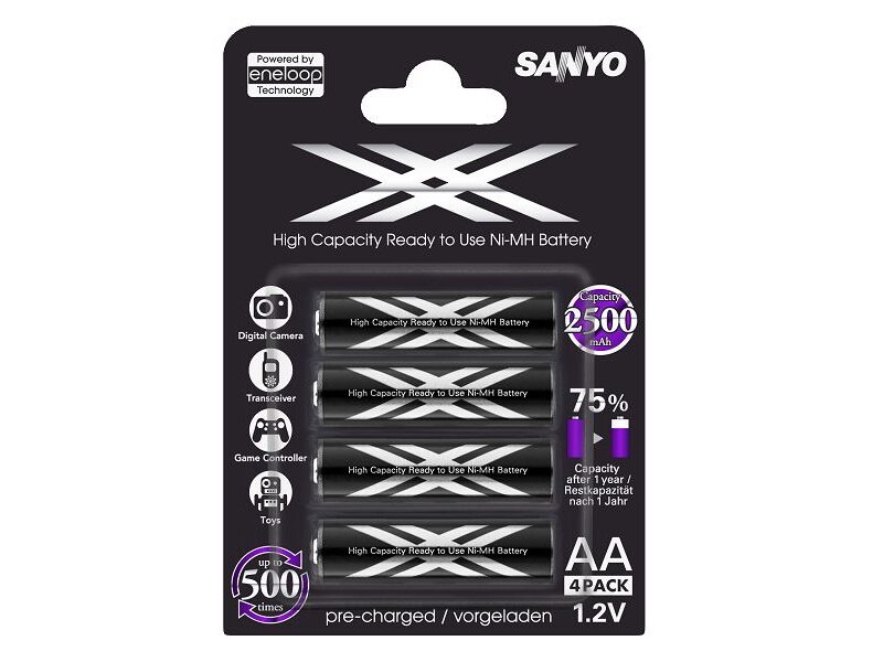 SANYO BATERIJE ENELOOP XX EXTREME 4XAAA