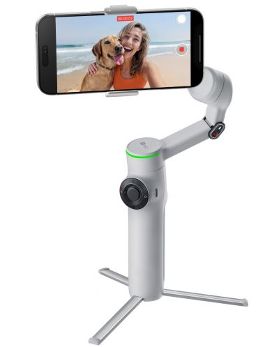 INSTA360 stabilizator Flow 2 Pro AI Tracker Bundle (Stone Gray)