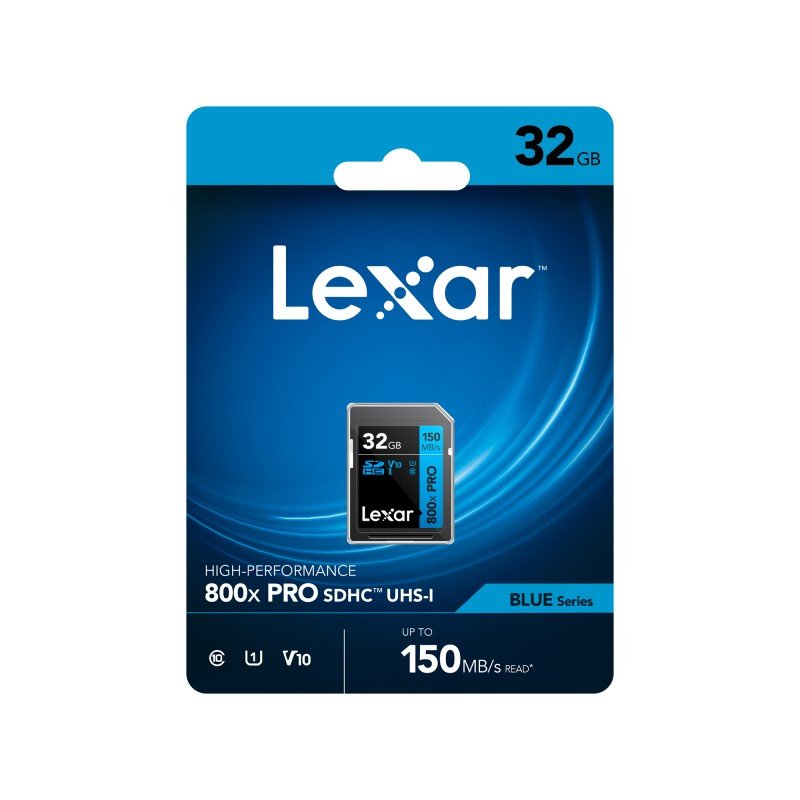LEXAR kartica SD Blue Pro 32GB 800x SDHC UHS-I